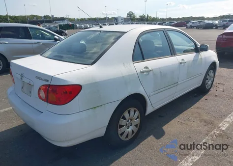 2004 Toyota Corolla Le from USA, damaged, VIN 2T1BR32E74C279709